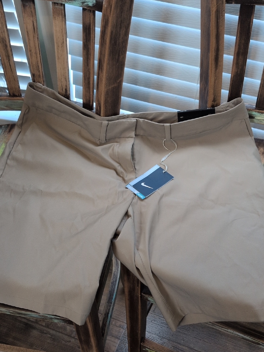 Nike Tan Golf-Style Performance Shorts